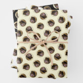 Pommerse Schilderij Sinaasappel Sable Originele Ho Inpakpapier Vel (In situ)