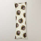 Pommerse Schilderij Sinaasappel Sable Originele Ho Lichaamskussen (Achterkant (Verticaal))