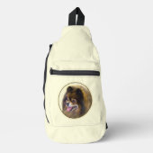 Pommerse Schilderij Sinaasappel Sable Originele Ho Sling Bag (Voorkant)