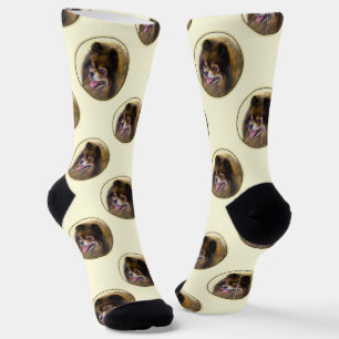 Pommerse Schilderij Sinaasappel Sable Originele Ho Sokken