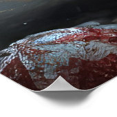 Pommerse Sneeuwslee Kerstdecoratie Poster (Hoek)