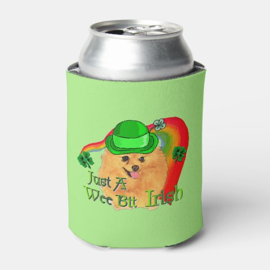 Pommerse St Patricks Blikjeskoeler (Blikje Voorkant)