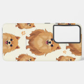 Pommerse telefoonhoes samsung galaxy hoesje (Linkerkant)