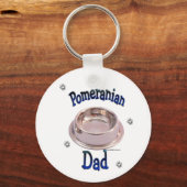 Pommerse vader Sleutelhanger (Voorkant)