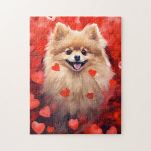 Pommerse Valentijnsdag Legpuzzel