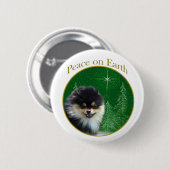 Pommerse vrede ronde button 5,7 cm (Voorkant /achterkant)