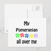 Pommerse wandelingen ontwerp briefkaart (Voorkant / Achterkant)