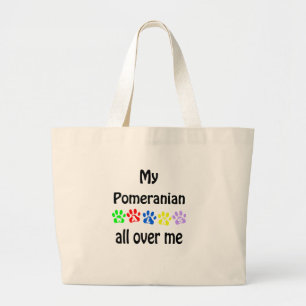 Pommerse wandelingen ontwerp grote tote bag