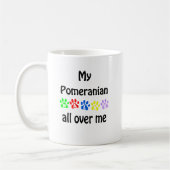Pommerse wandelingen ontwerp koffiemok (Links)