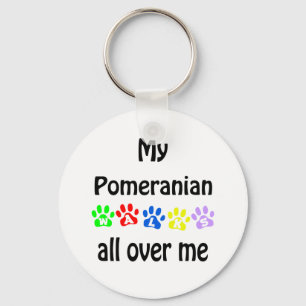 Pommerse wandelingen ontwerp sleutelhanger