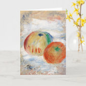 Pommes | Renoir Kaart (Gele Bloem)