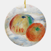 Pommes | Renoir Keramisch Ornament (Achterkant)