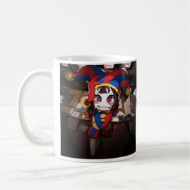 Pomni (The Amazing Digital Circus) - Angstig Offic Koffiemok