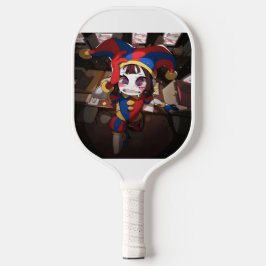 Pomni (The Amazing Digital Circus) - Angstig Offic Pickleball Paddle