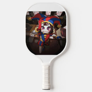Pomni (The Amazing Digital Circus) - Angstig Offic Pickleball Paddle