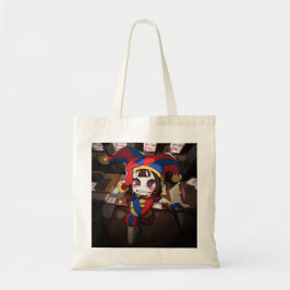 Pomni (The Amazing Digital Circus) - Angstig Offic Tote Bag