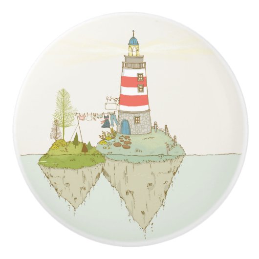 Pomo de cerámica de la colección Magical Nursery Keramische Knop (Voorkant)