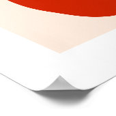 Pomodoro Italiaans tomatenretro Moderne  stijl Poster (Hoek)