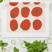 Pomodoro Italiaans tomatenretro Moderne  stijl Theedoek (Gevouwen)