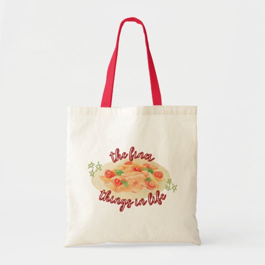 pomodoro - the finer things serie - tote bag (Voorkant)