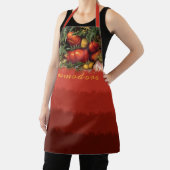 pomodoro  tomaten gepersonaliseerde keuken schort (Insitu)