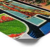 Pomona, Californië - grote lettertjes Poster (Hoek)