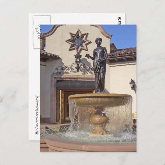 Pomona Fountain in Kansas City Briefkaart (Voorkant / Achterkant)