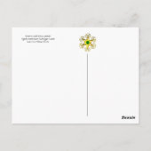 POMONA HOLDING FRUITS IN GREENERY, BOSBOUWDIEREN BRIEFKAART (Achterkant)