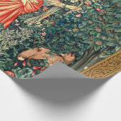 POMONA HOLDING FRUITS IN GREENERY, BOSBOUWDIEREN CADEAUPAPIER (Hoek)