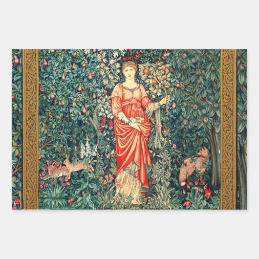 POMONA HOLDING FRUITS IN GREENERY, BOSBOUWDIEREN INPAKPAPIER VEL (Voorkant)