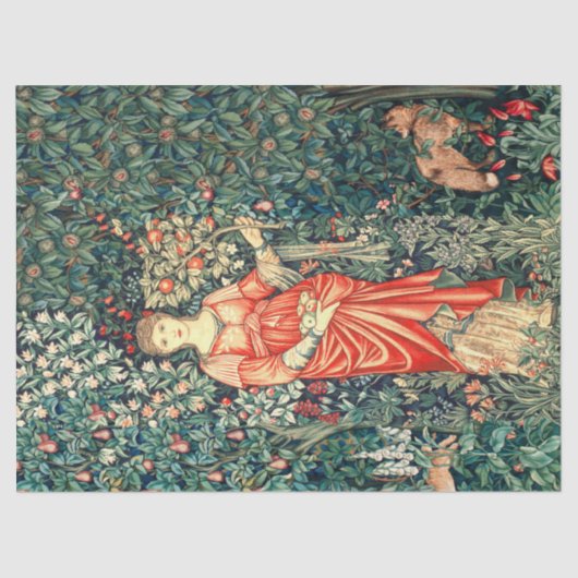 POMONA HOLDING FRUITS IN GREENERY, BOSBOUWDIEREN TISSUEPAPIER (Voorkant)