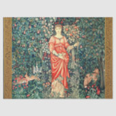 POMONA HOLDING FRUITS IN GREENERY, BOSBOUWDIEREN TISSUEPAPIER (Voorkant)