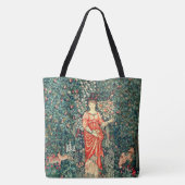POMONA HOLDING FRUITS IN GREENERY, BOSBOUWDIEREN TOTE BAG (Achterkant)