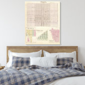 Pomona, Richmond, Ferguson en Peoria Canvas Afdruk (Insitu (Slaapkamer))