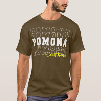 Pomona stad Californië Pomona CA T-shirt