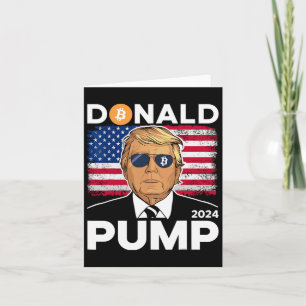 Pomp Bitcoin Grappige Trump 2024 Crypto Kaart