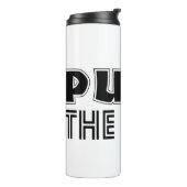 Pomp de Iron Pump Hoesje Gym Workout Tumbler Thermosbeker (Gedraaid links)