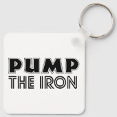 Pomp de Sleutelhanger van de IJzer Pump Hoesje Gym (Achterkant)