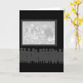 Pomp en omstandigheid kaart (Gele Bloem)