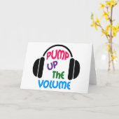 Pomp het volume op kaart (Gele Bloem)