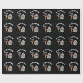 Pomp Iron Funny Exercise Pun Dark BG Cadeaupapier (Vlak)