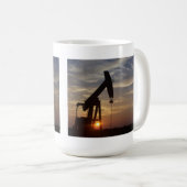 Pomp Jack op Sunset. Koffiemok (Voorkant rechts)
