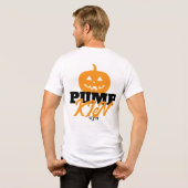POMP KIN Halloween Gym T-shirt | Premium achterpri (Achterkant volledig)