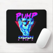 Pomp Papi Powerlifting Bodybuilding Fitness Traini Muismat (Met muis)