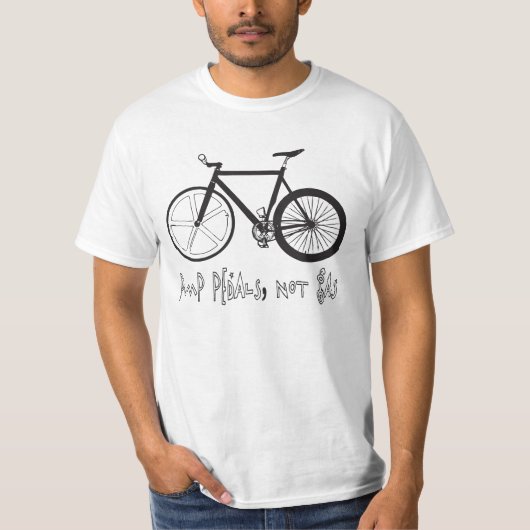 POMP PEDALS, NIET GAS T-SHIRT (Voorkant)