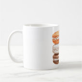 Pomp Pompoen Vanille Chocolade Macarons vieren Koffiemok (Links)