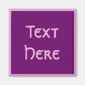 Pompadour Paars Magneet (Voorkant)