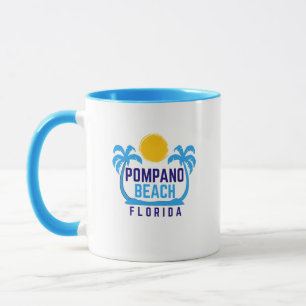 Pompano Beach Florida Coffee Mok