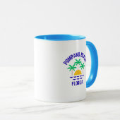 Pompano Beach Florida Coffee Mok (Voorkant rechts)