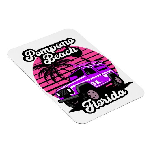  Pompano Beach Florida Magneet (Rechterzijde)